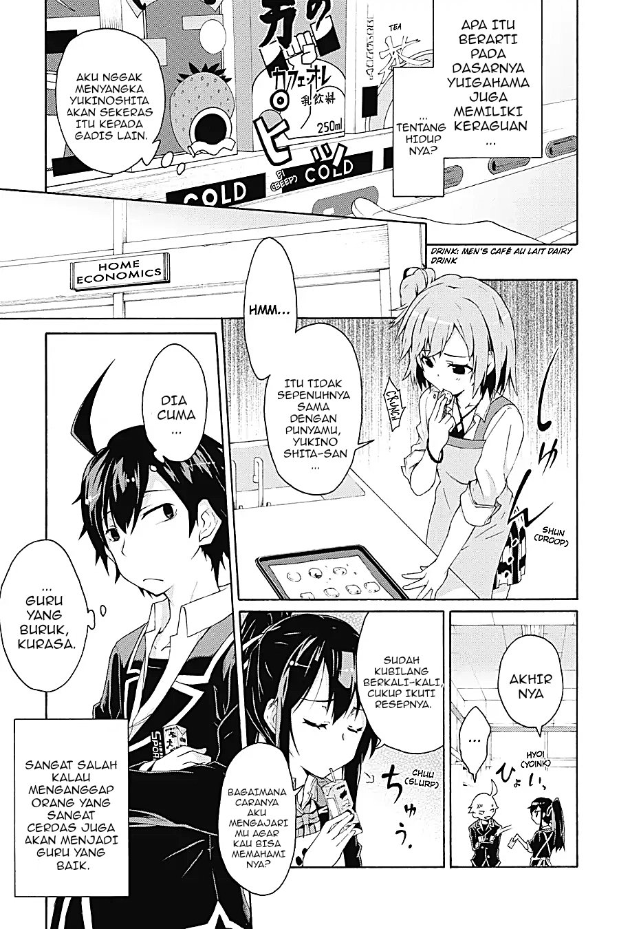 Baca Yahari Ore no Seishun Love Come wa Machigatteiru Chapter 3.2 Bahasa Indonesia page 16