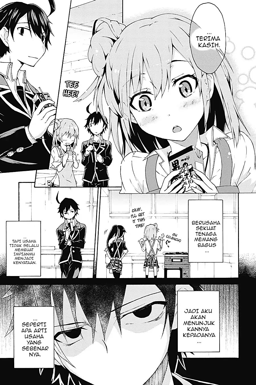 Baca Yahari Ore no Seishun Love Come wa Machigatteiru Chapter 3.2 Bahasa Indonesia page 20