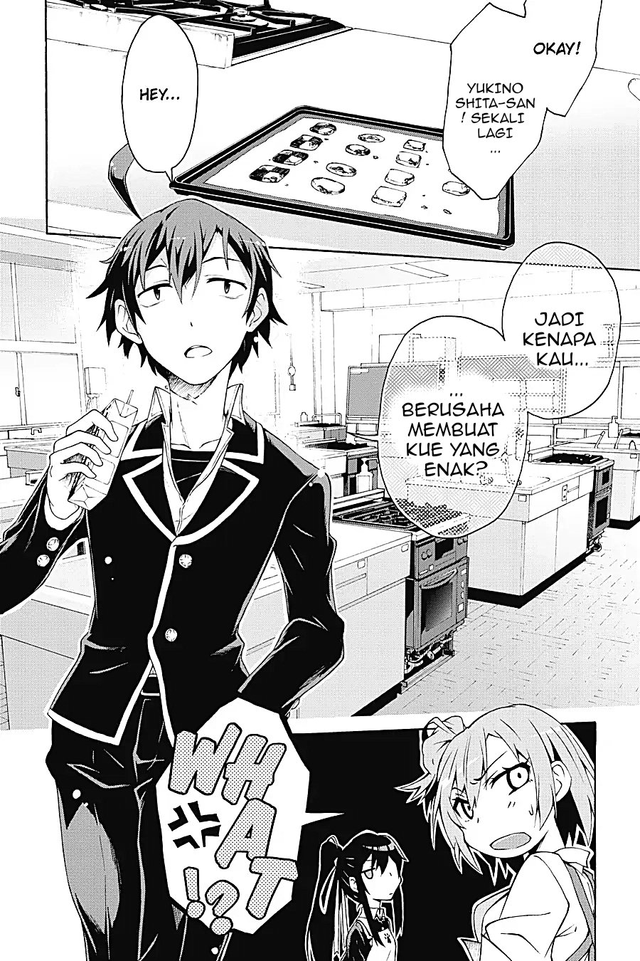 Baca Yahari Ore no Seishun Love Come wa Machigatteiru Chapter 3.2 Bahasa Indonesia page 22