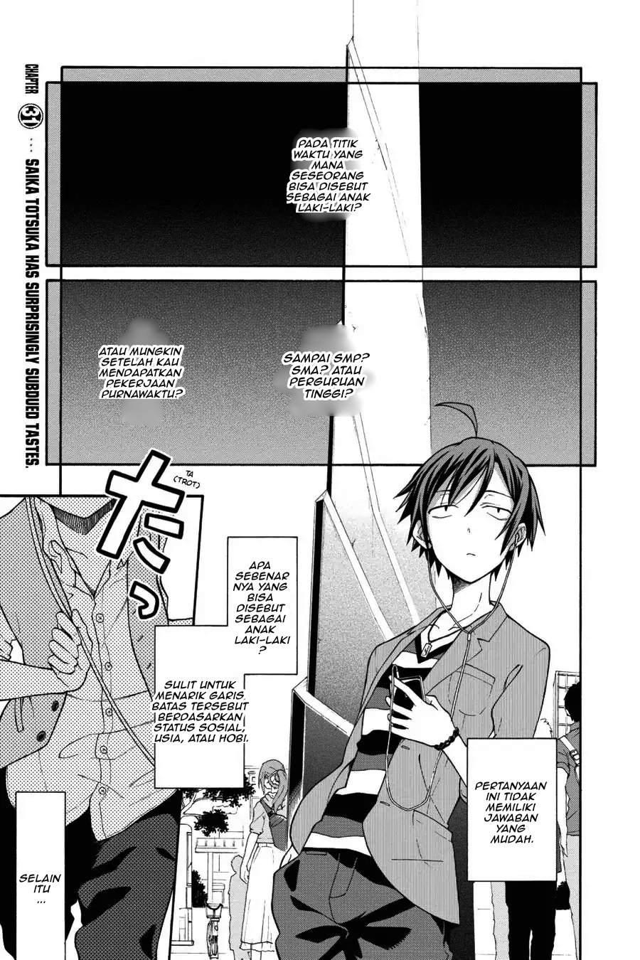 Baca Yahari Ore no Seishun Love Come wa Machigatteiru Chapter 30 Bahasa Indonesia page 6