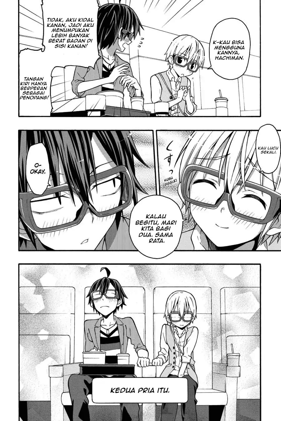 Baca Yahari Ore no Seishun Love Come wa Machigatteiru Chapter 30 Bahasa Indonesia page 26