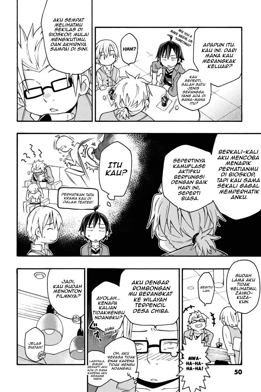 Baca Yahari Ore no Seishun Love Come wa Machigatteiru Chapter 30 Bahasa Indonesia page 34