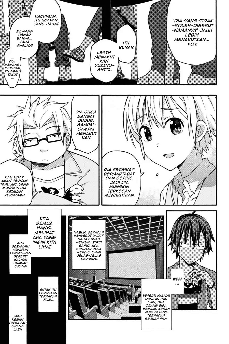 Baca Yahari Ore no Seishun Love Come wa Machigatteiru Chapter 30 Bahasa Indonesia page 40