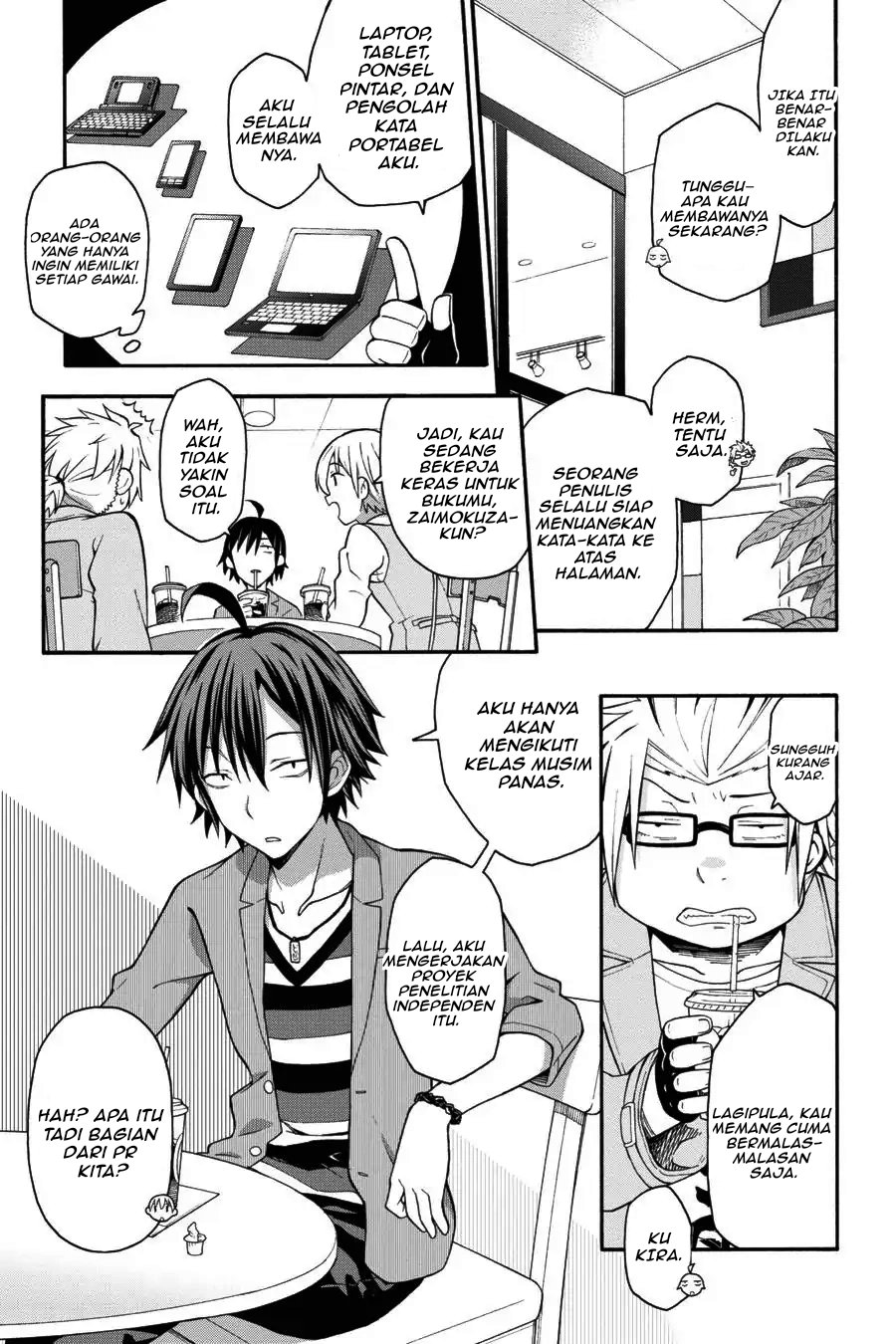 Baca Yahari Ore no Seishun Love Come wa Machigatteiru Chapter 30 Bahasa Indonesia page 44