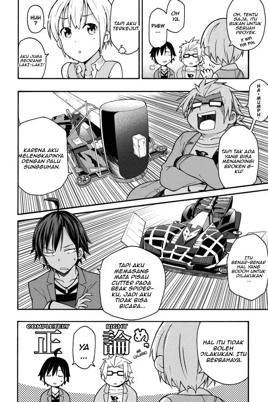 Baca Yahari Ore no Seishun Love Come wa Machigatteiru Chapter 30 Bahasa Indonesia page 50