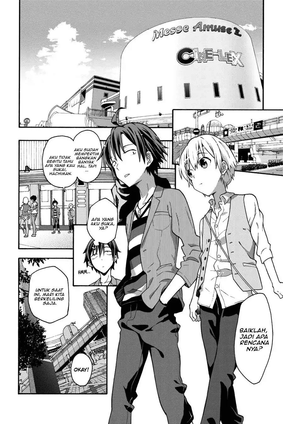 Baca Yahari Ore no Seishun Love Come wa Machigatteiru Chapter 30 Bahasa Indonesia page 12