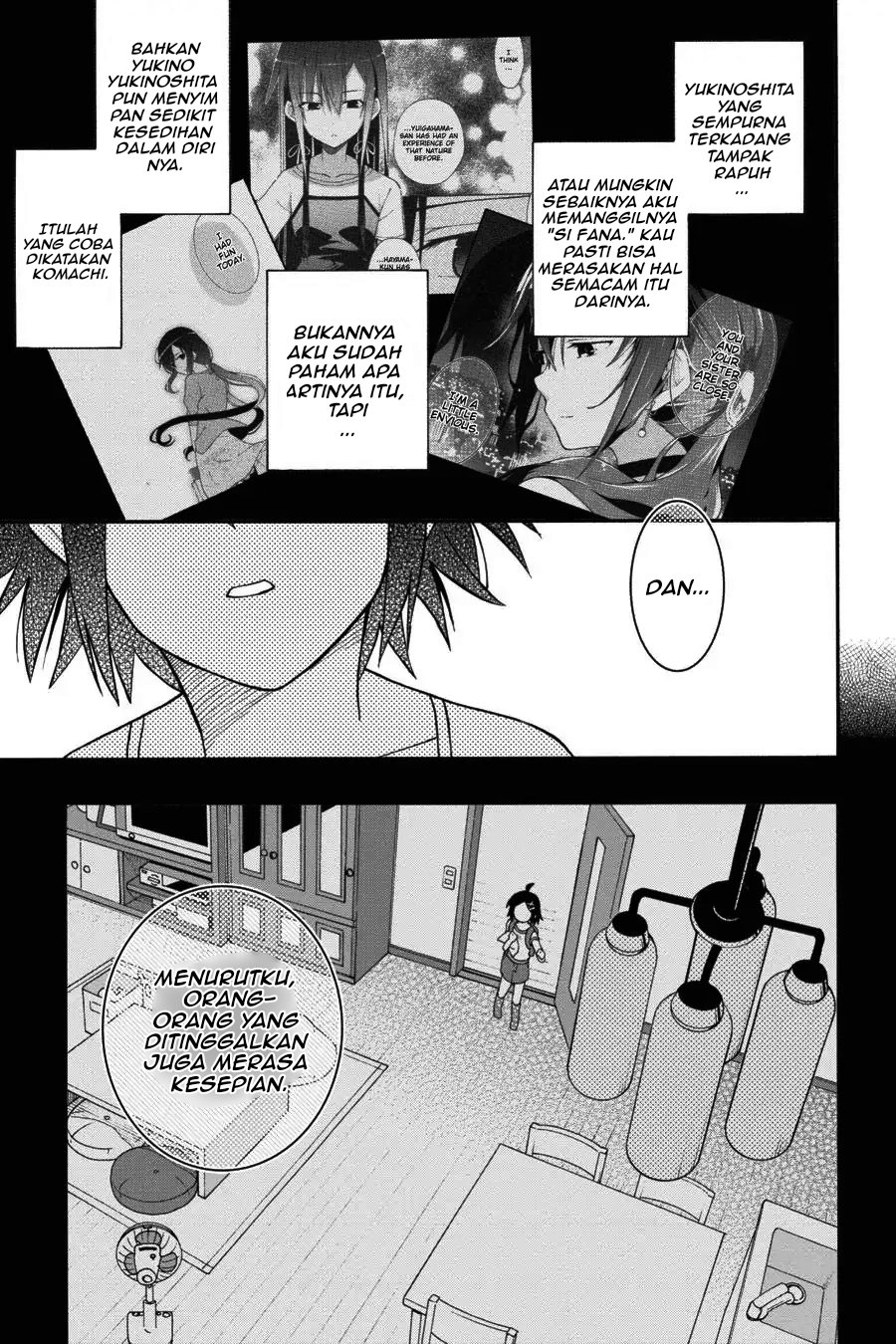 Baca Yahari Ore no Seishun Love Come wa Machigatteiru Chapter 32 Bahasa Indonesia page 32