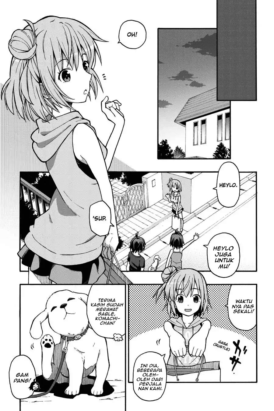 Baca Yahari Ore no Seishun Love Come wa Machigatteiru Chapter 32 Bahasa Indonesia page 40