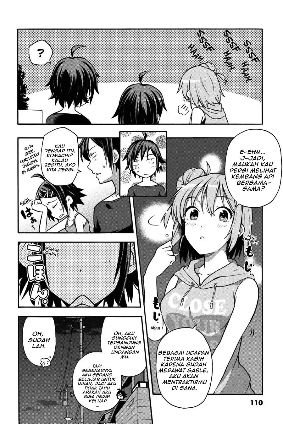 Baca Yahari Ore no Seishun Love Come wa Machigatteiru Chapter 32 Bahasa Indonesia page 46