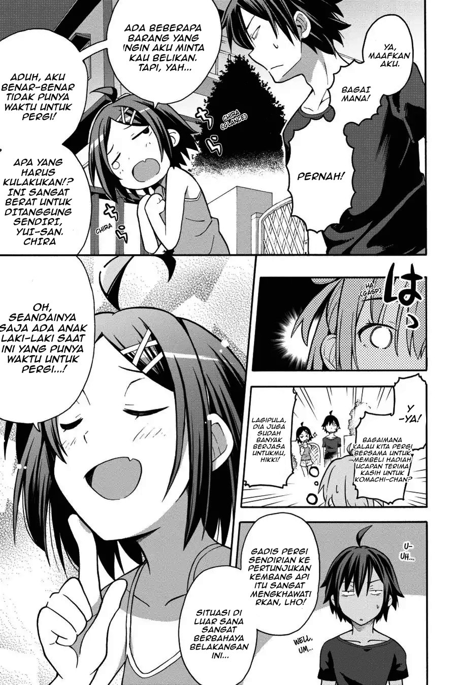 Baca Yahari Ore no Seishun Love Come wa Machigatteiru Chapter 32 Bahasa Indonesia page 48
