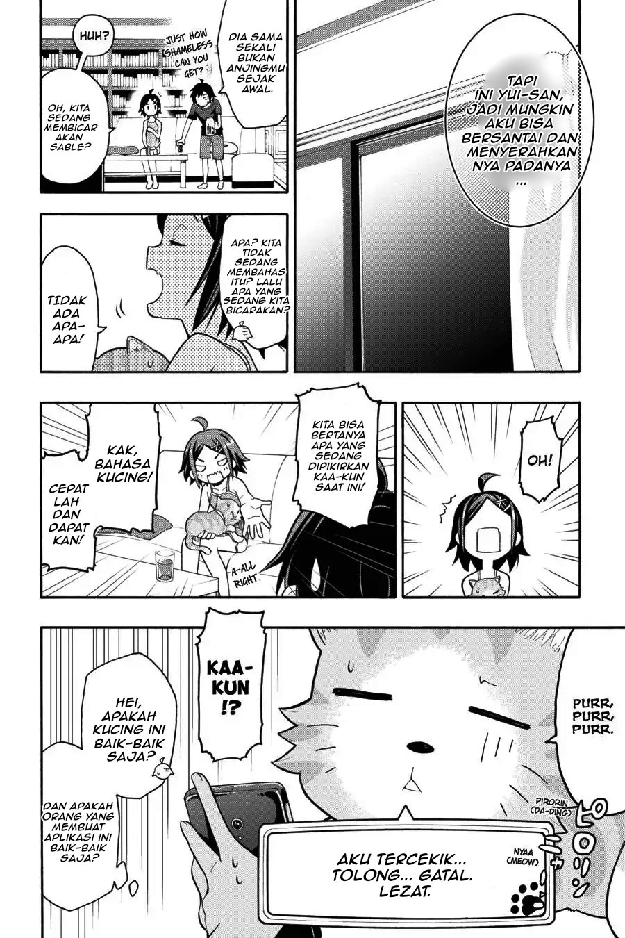 Baca Yahari Ore no Seishun Love Come wa Machigatteiru Chapter 32 Bahasa Indonesia page 54