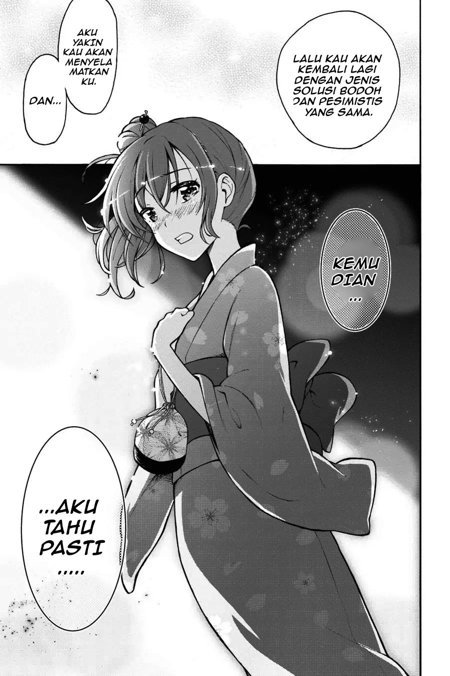 Yahari Ore no Seishun Love Come wa Machigatteiru Chapter 33 - Page 27