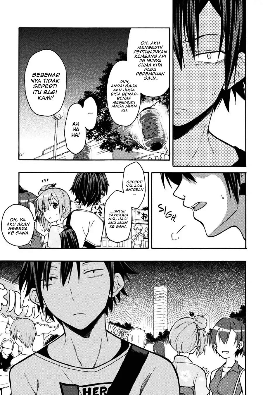 Yahari Ore no Seishun Love Come wa Machigatteiru Chapter 33 - Page 9