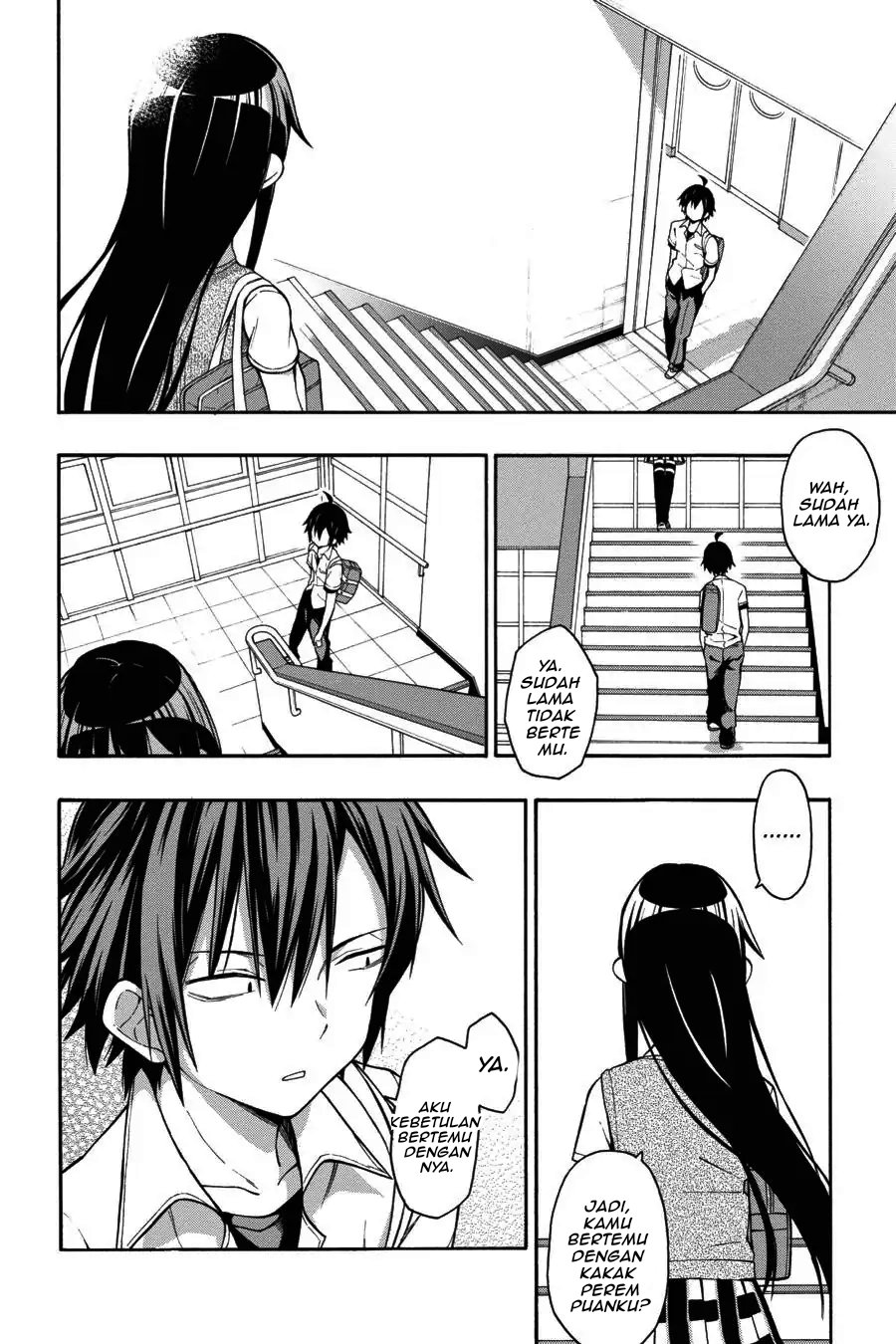 Baca Yahari Ore no Seishun Love Come wa Machigatteiru Chapter 34 Bahasa Indonesia page 40