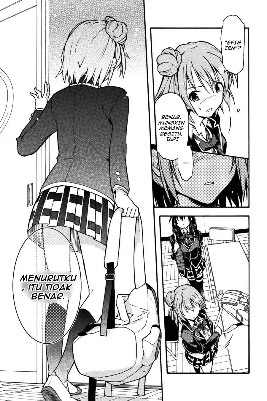 Yahari Ore no Seishun Love Come wa Machigatteiru Chapter 35 - Page 28