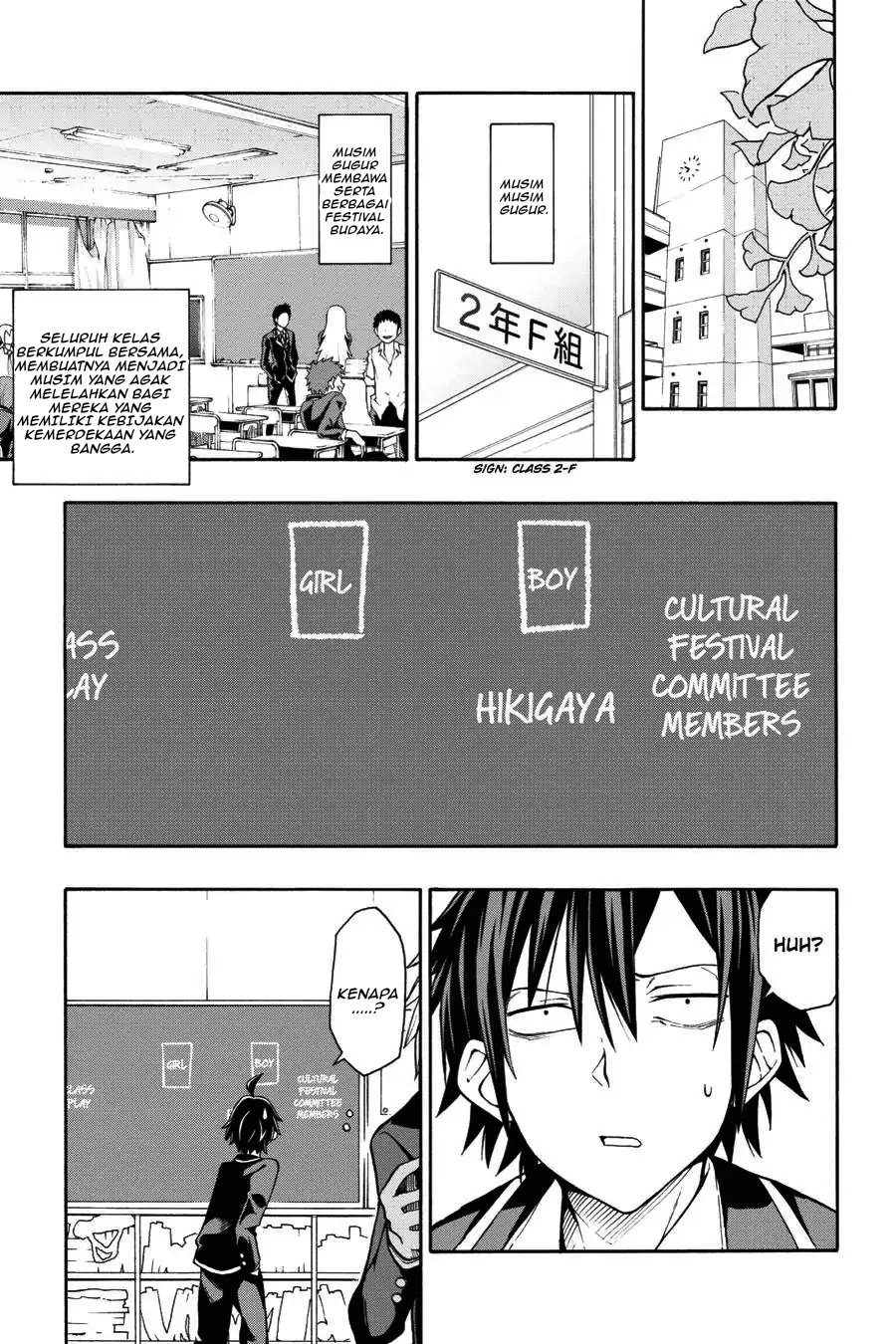 Yahari Ore no Seishun Love Come wa Machigatteiru Chapter 35 - Page 4
