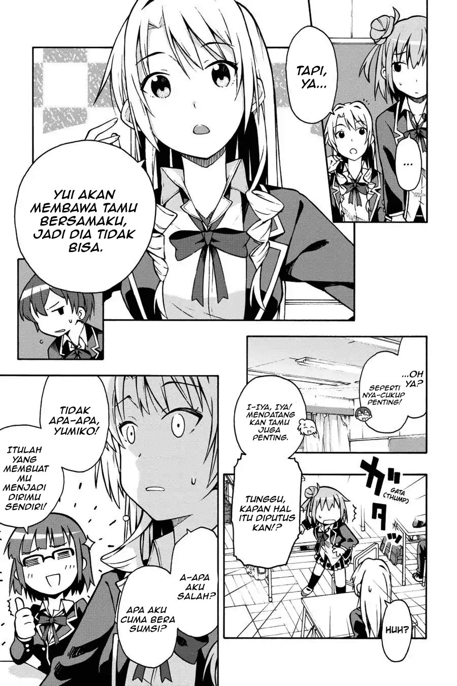 Yahari Ore no Seishun Love Come wa Machigatteiru Chapter 35 - Page 8