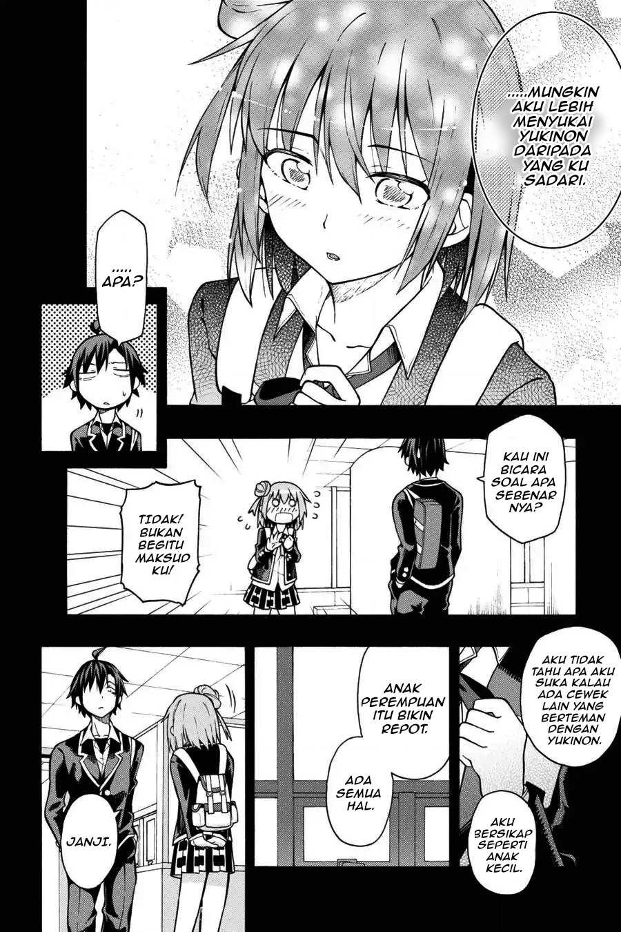 Yahari Ore no Seishun Love Come wa Machigatteiru Chapter 36 - Page 10