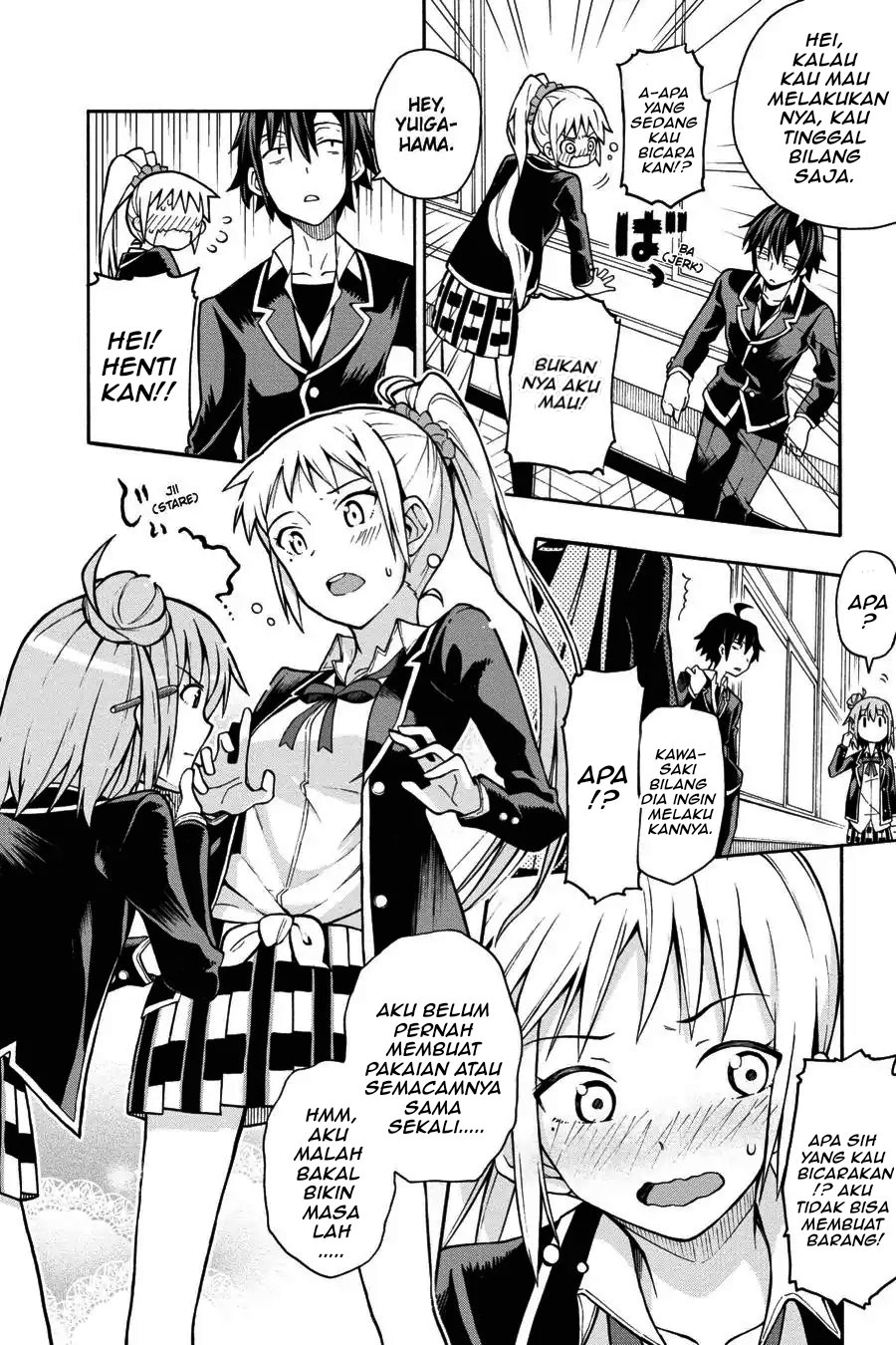 Yahari Ore no Seishun Love Come wa Machigatteiru Chapter 36 - Page 18