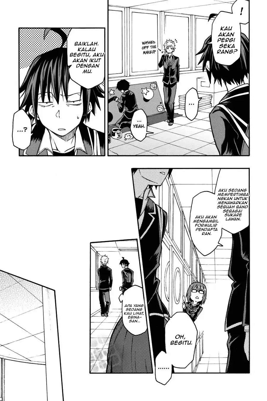 Yahari Ore no Seishun Love Come wa Machigatteiru Chapter 36 - Page 21