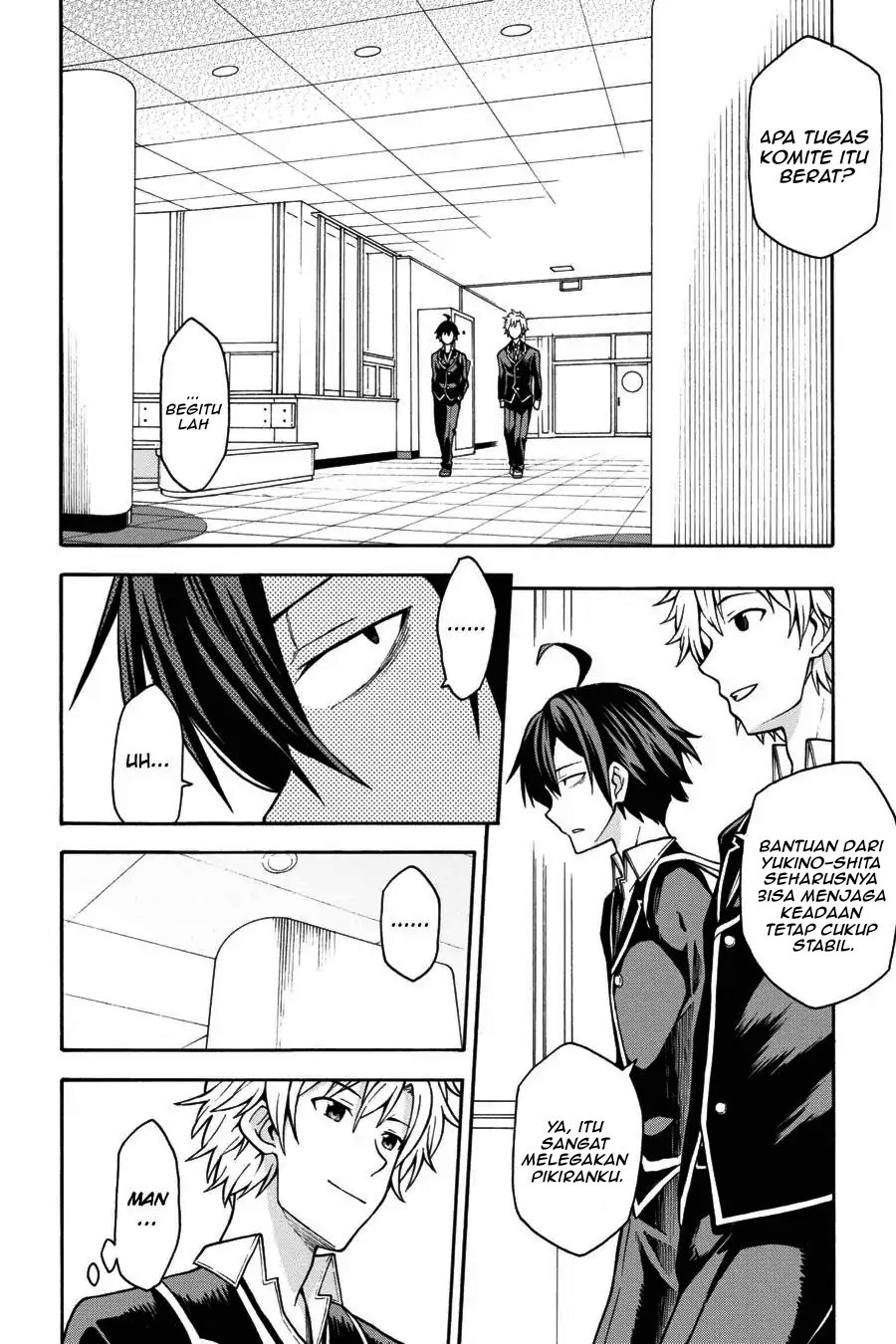 Yahari Ore no Seishun Love Come wa Machigatteiru Chapter 36 - Page 22