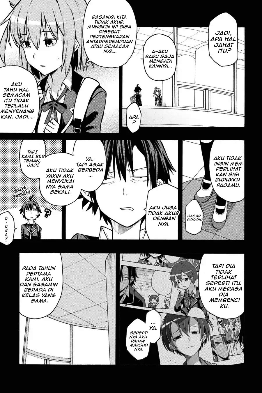 Yahari Ore no Seishun Love Come wa Machigatteiru Chapter 36 - Page 7