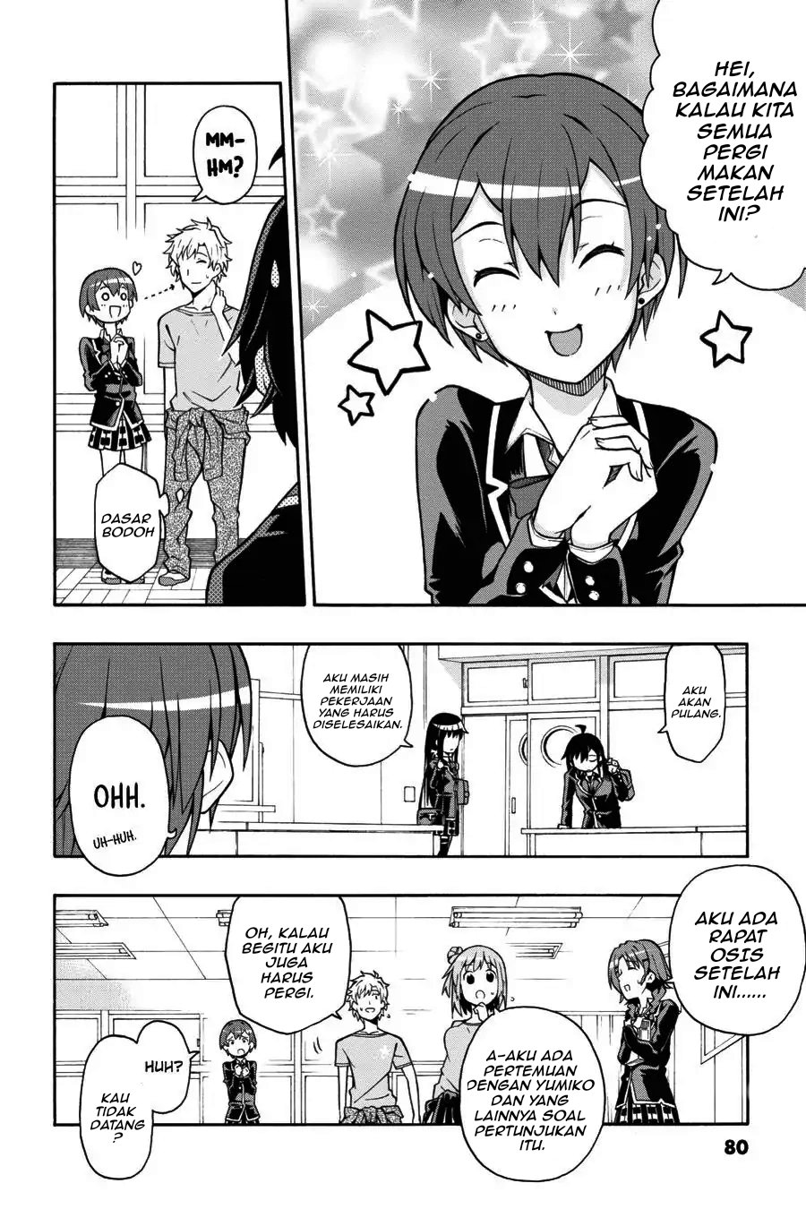 Yahari Ore no Seishun Love Come wa Machigatteiru Chapter 37 - Page 22