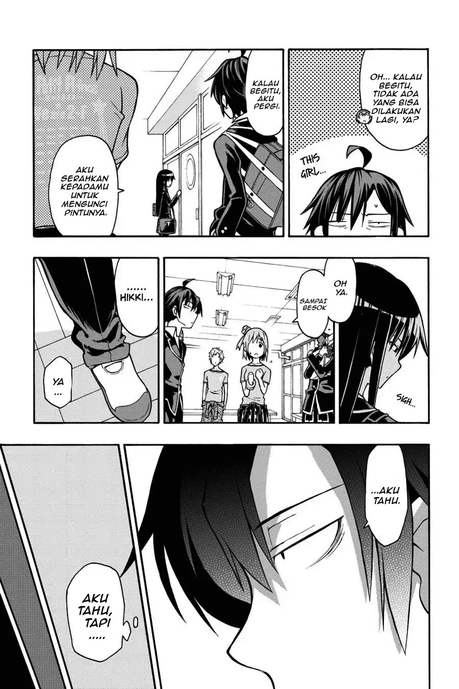 Yahari Ore no Seishun Love Come wa Machigatteiru Chapter 37 - Page 23