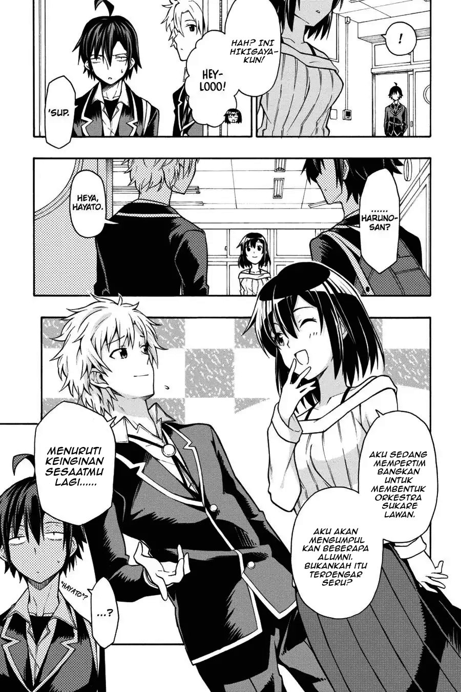 Yahari Ore no Seishun Love Come wa Machigatteiru Chapter 37 - Page 3