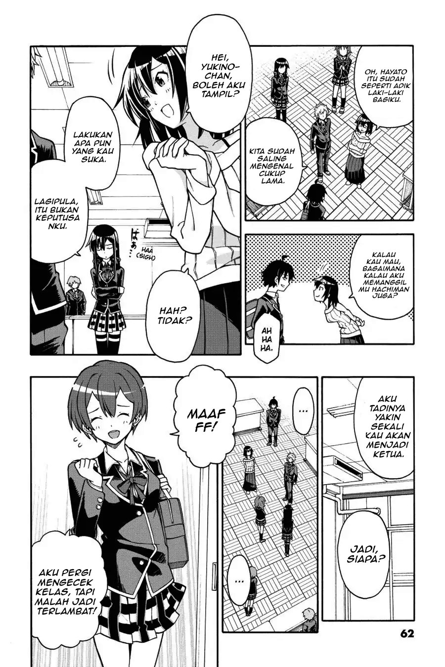 Yahari Ore no Seishun Love Come wa Machigatteiru Chapter 37 - Page 4