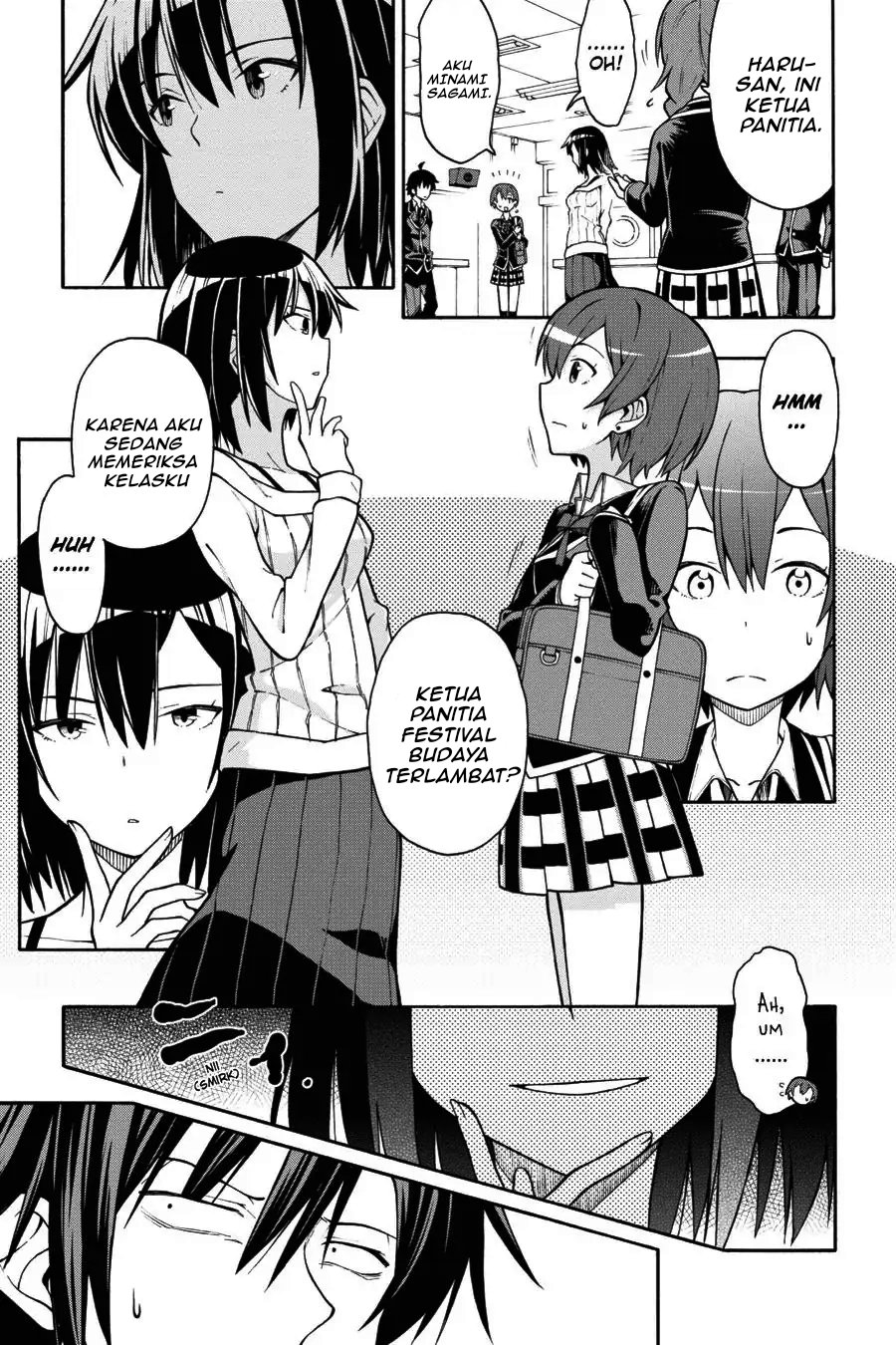 Yahari Ore no Seishun Love Come wa Machigatteiru Chapter 37 - Page 5