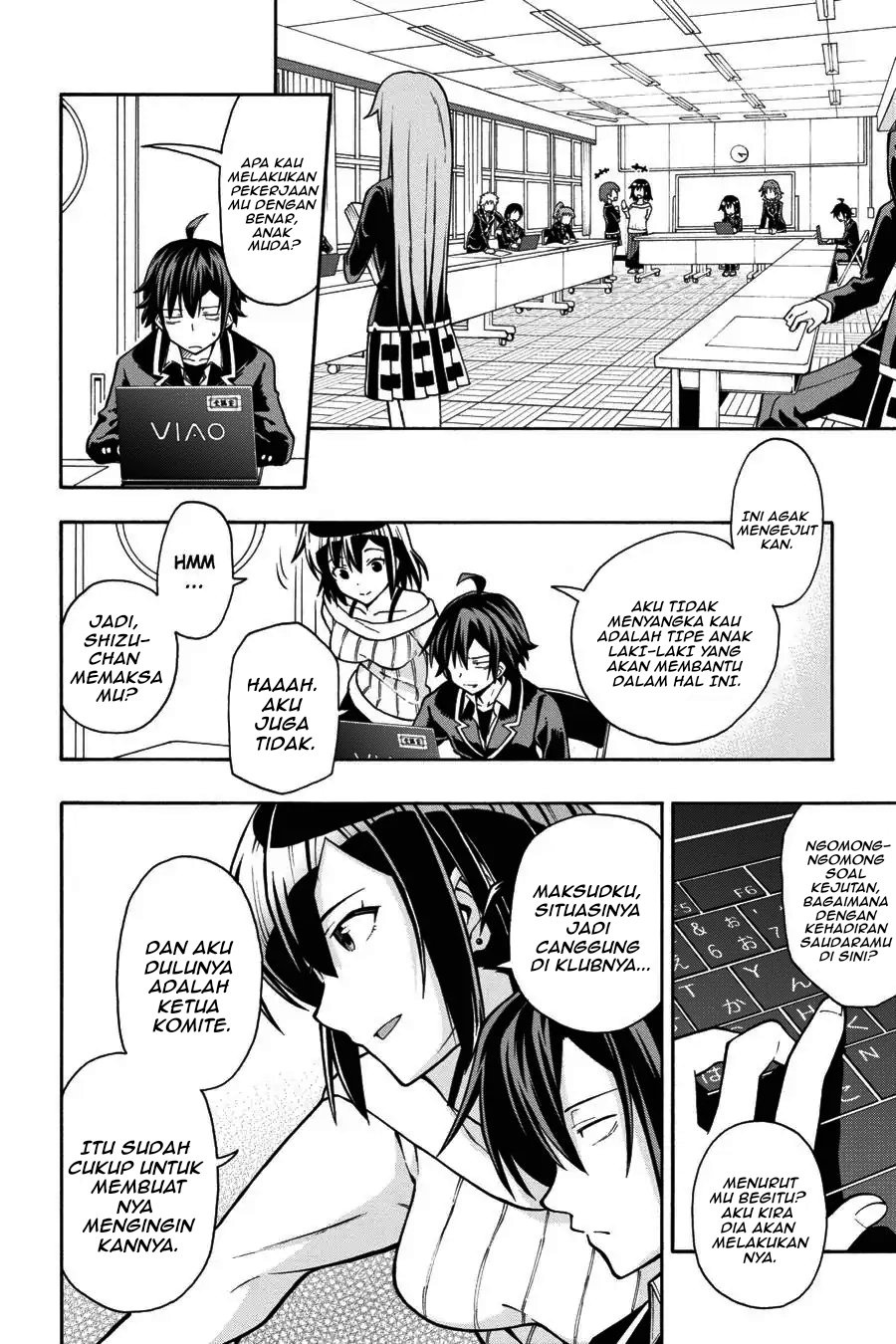 Yahari Ore no Seishun Love Come wa Machigatteiru Chapter 37 - Page 8