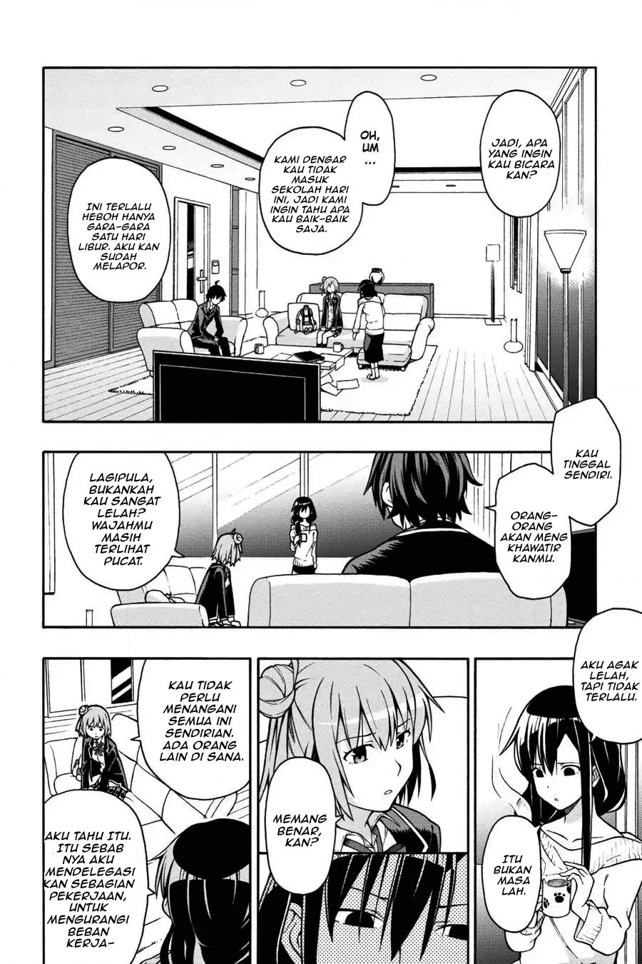 Yahari Ore no Seishun Love Come wa Machigatteiru Chapter 38 - Page 10