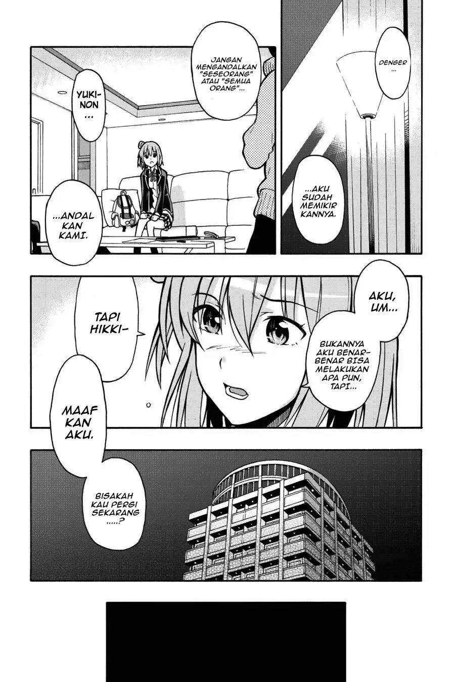 Yahari Ore no Seishun Love Come wa Machigatteiru Chapter 38 - Page 16