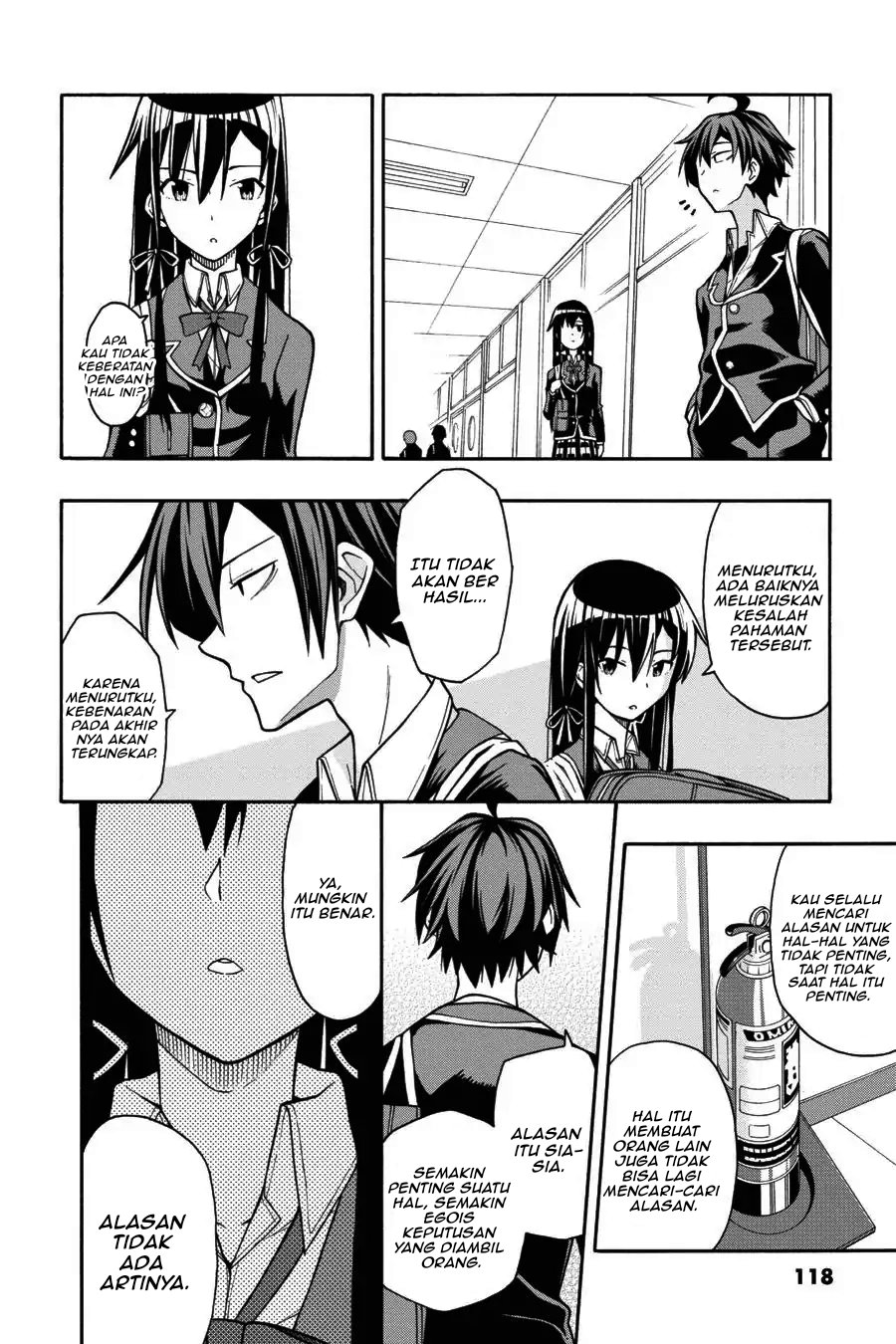 Yahari Ore no Seishun Love Come wa Machigatteiru Chapter 38 - Page 34