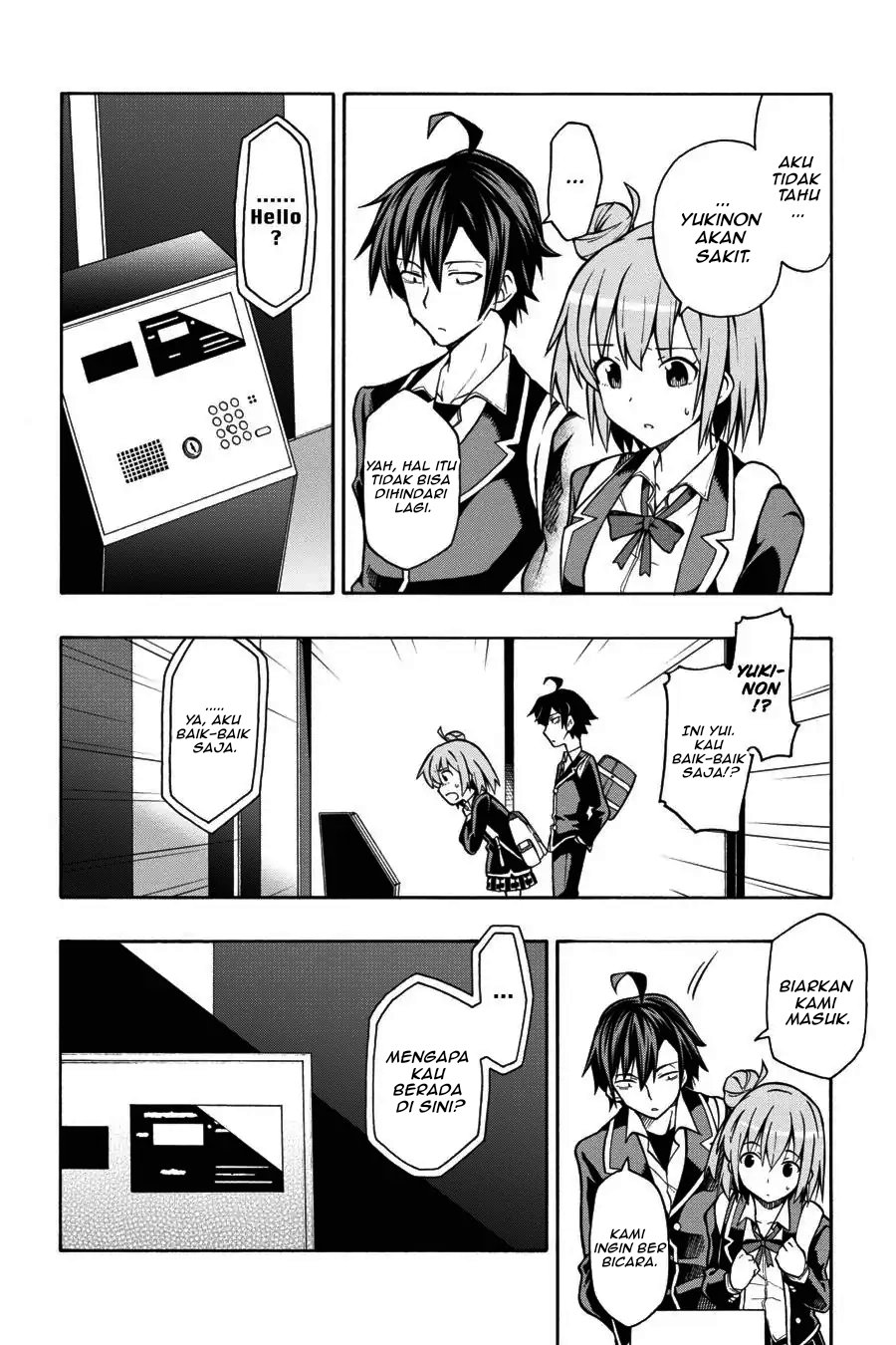 Yahari Ore no Seishun Love Come wa Machigatteiru Chapter 38 - Page 8
