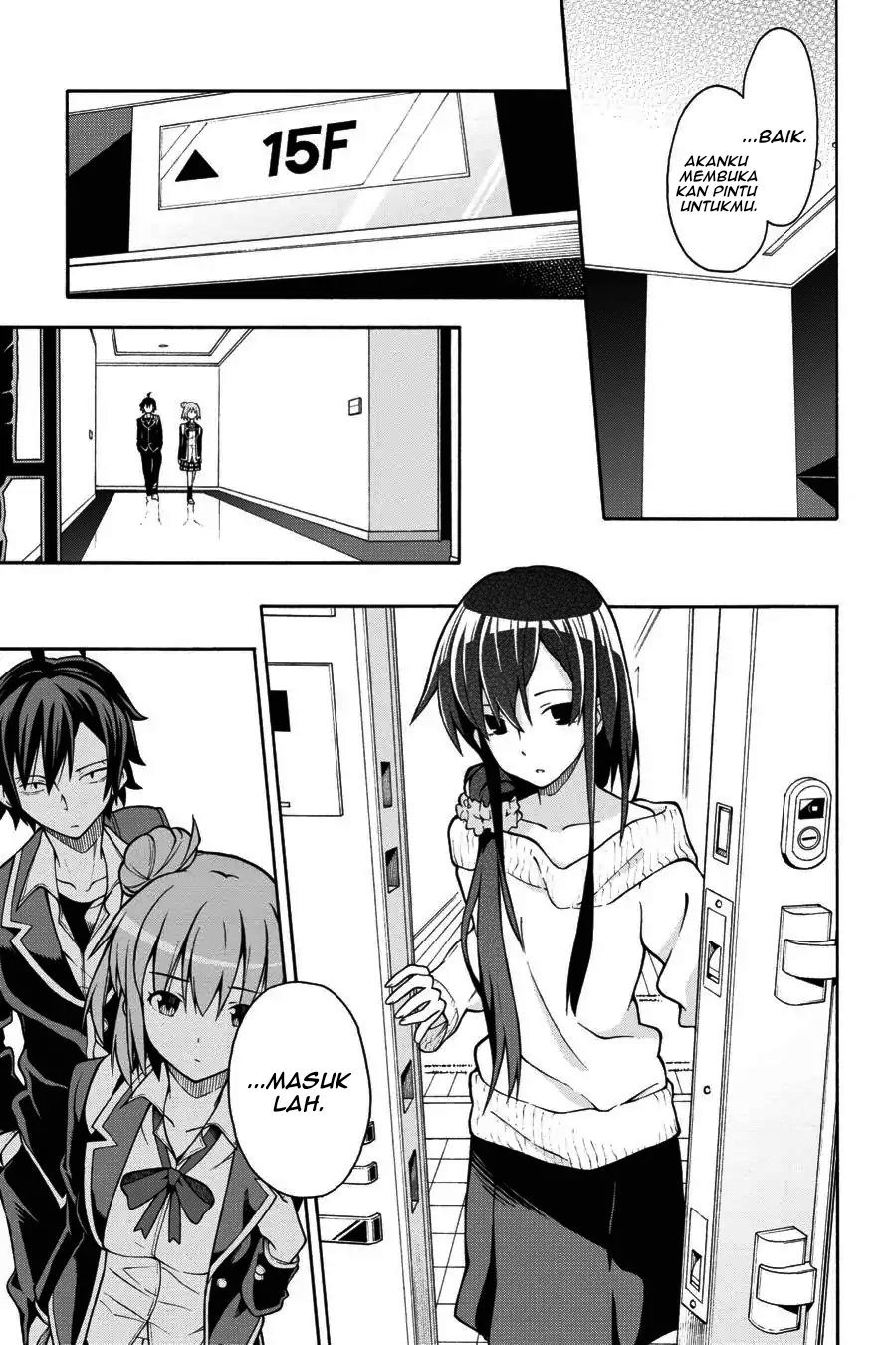 Yahari Ore no Seishun Love Come wa Machigatteiru Chapter 38 - Page 9