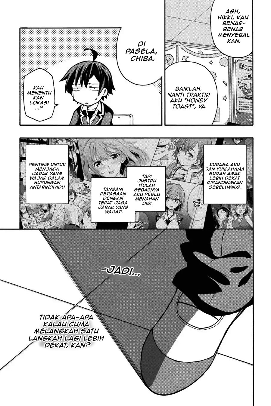 Baca Yahari Ore no Seishun Love Come wa Machigatteiru Chapter 39 Bahasa Indonesia page 34