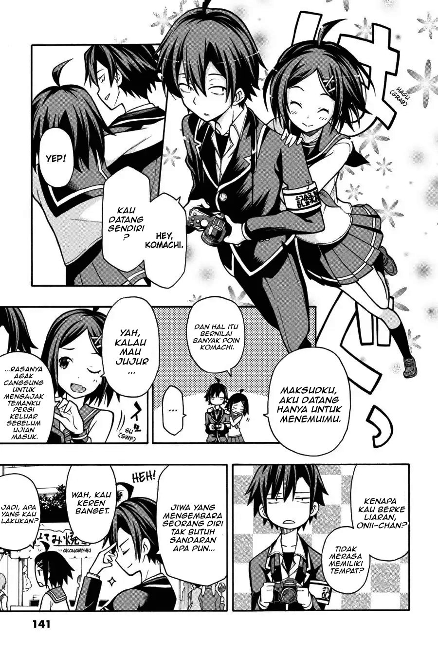 Baca Yahari Ore no Seishun Love Come wa Machigatteiru Chapter 39 Bahasa Indonesia page 38