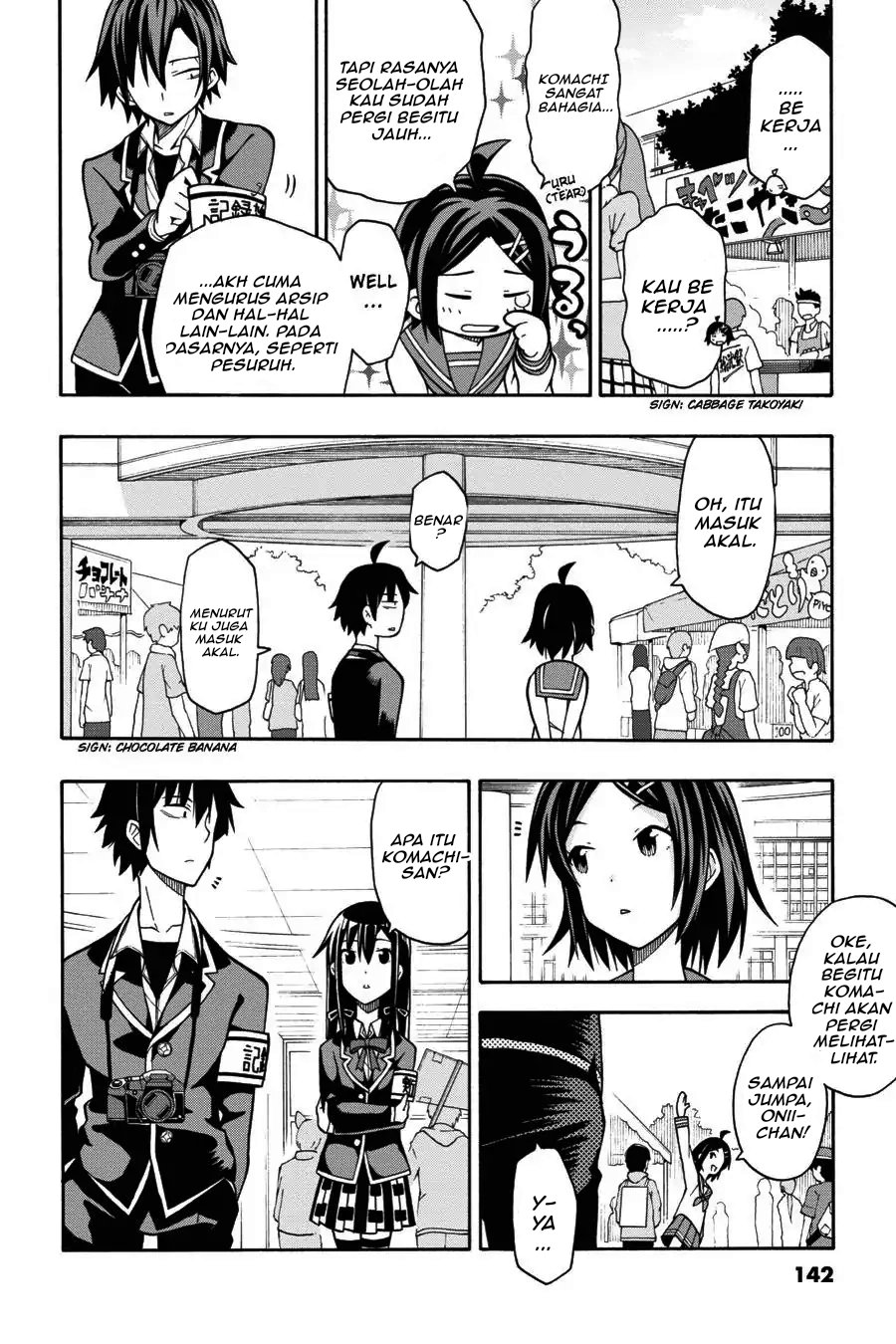Baca Yahari Ore no Seishun Love Come wa Machigatteiru Chapter 39 Bahasa Indonesia page 40