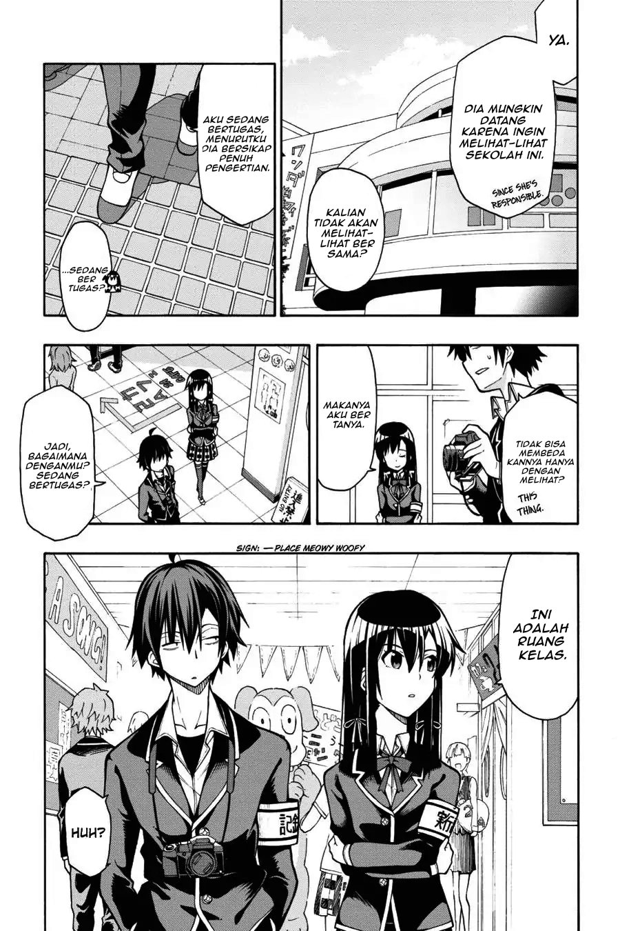 Baca Yahari Ore no Seishun Love Come wa Machigatteiru Chapter 39 Bahasa Indonesia page 42