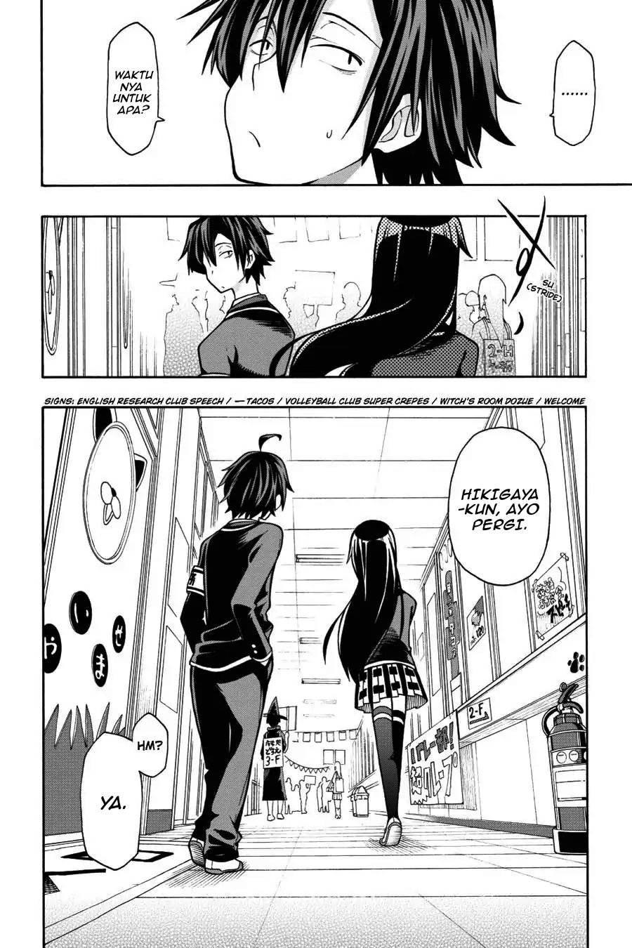 Baca Yahari Ore no Seishun Love Come wa Machigatteiru Chapter 39 Bahasa Indonesia page 60