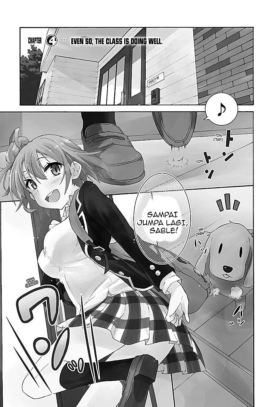 Baca Yahari Ore no Seishun Love Come wa Machigatteiru Chapter 4.1 Bahasa Indonesia page 6