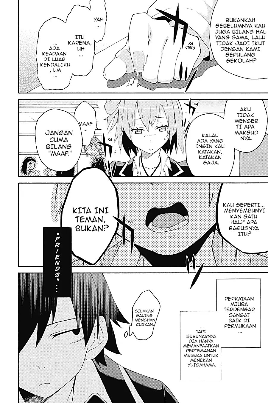 Baca Yahari Ore no Seishun Love Come wa Machigatteiru Chapter 4.1 Bahasa Indonesia page 24