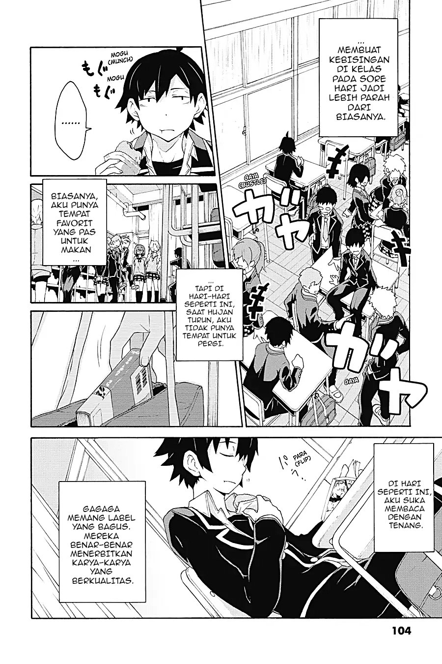Baca Yahari Ore no Seishun Love Come wa Machigatteiru Chapter 4.1 Bahasa Indonesia page 12