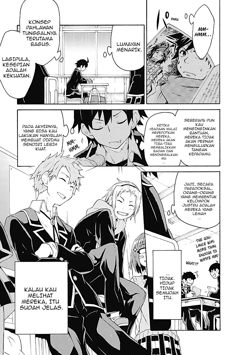 Baca Yahari Ore no Seishun Love Come wa Machigatteiru Chapter 4.1 Bahasa Indonesia page 14