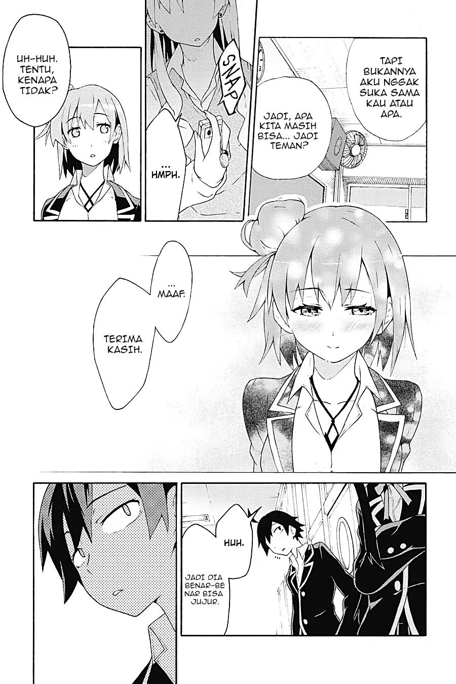 Baca Yahari Ore no Seishun Love Come wa Machigatteiru Chapter 4.2 Bahasa Indonesia page 24