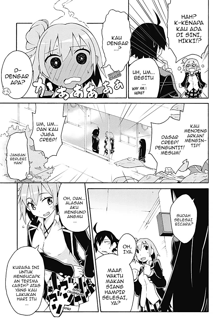 Baca Yahari Ore no Seishun Love Come wa Machigatteiru Chapter 4.2 Bahasa Indonesia page 28