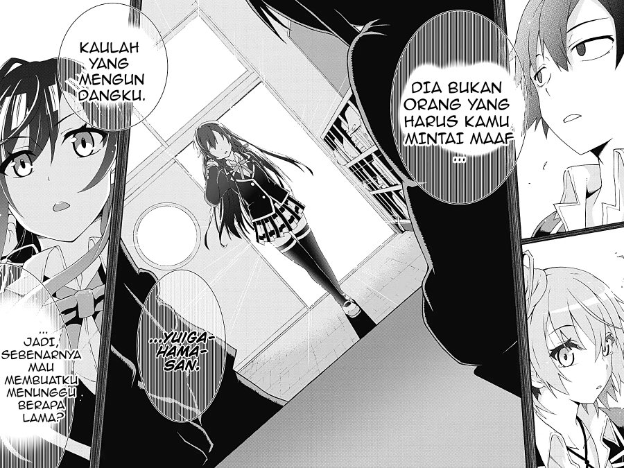 Baca Yahari Ore no Seishun Love Come wa Machigatteiru Chapter 4.2 Bahasa Indonesia page 12