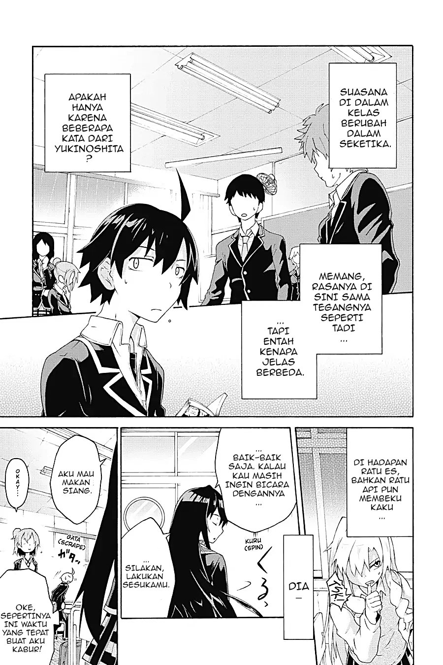 Baca Yahari Ore no Seishun Love Come wa Machigatteiru Chapter 4.2 Bahasa Indonesia page 16